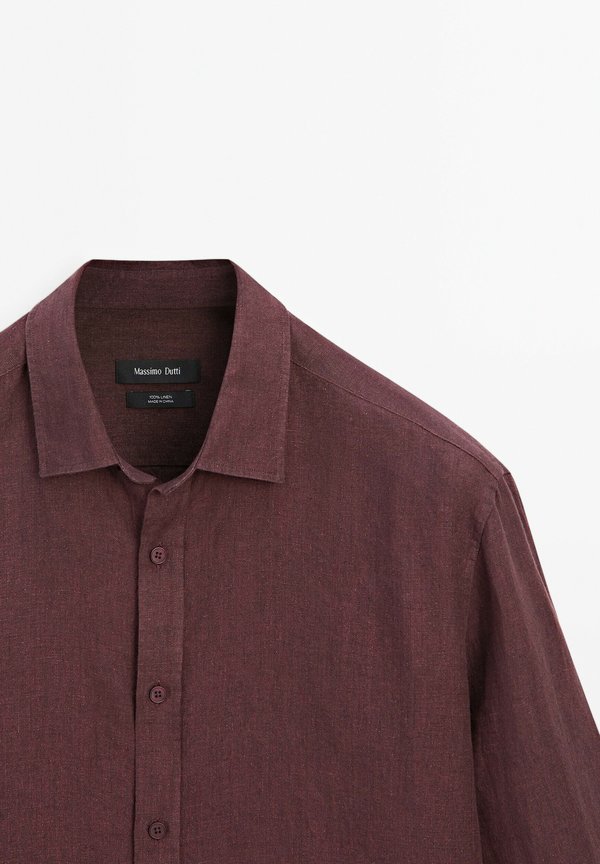 FADED - Shirt - bordeaux2