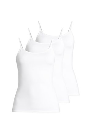 3ER PACK  - Unterhemd/-shirt - weiß
