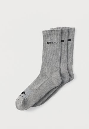 LOGO UNISEX 3 PACK - Κάλτσες - grey