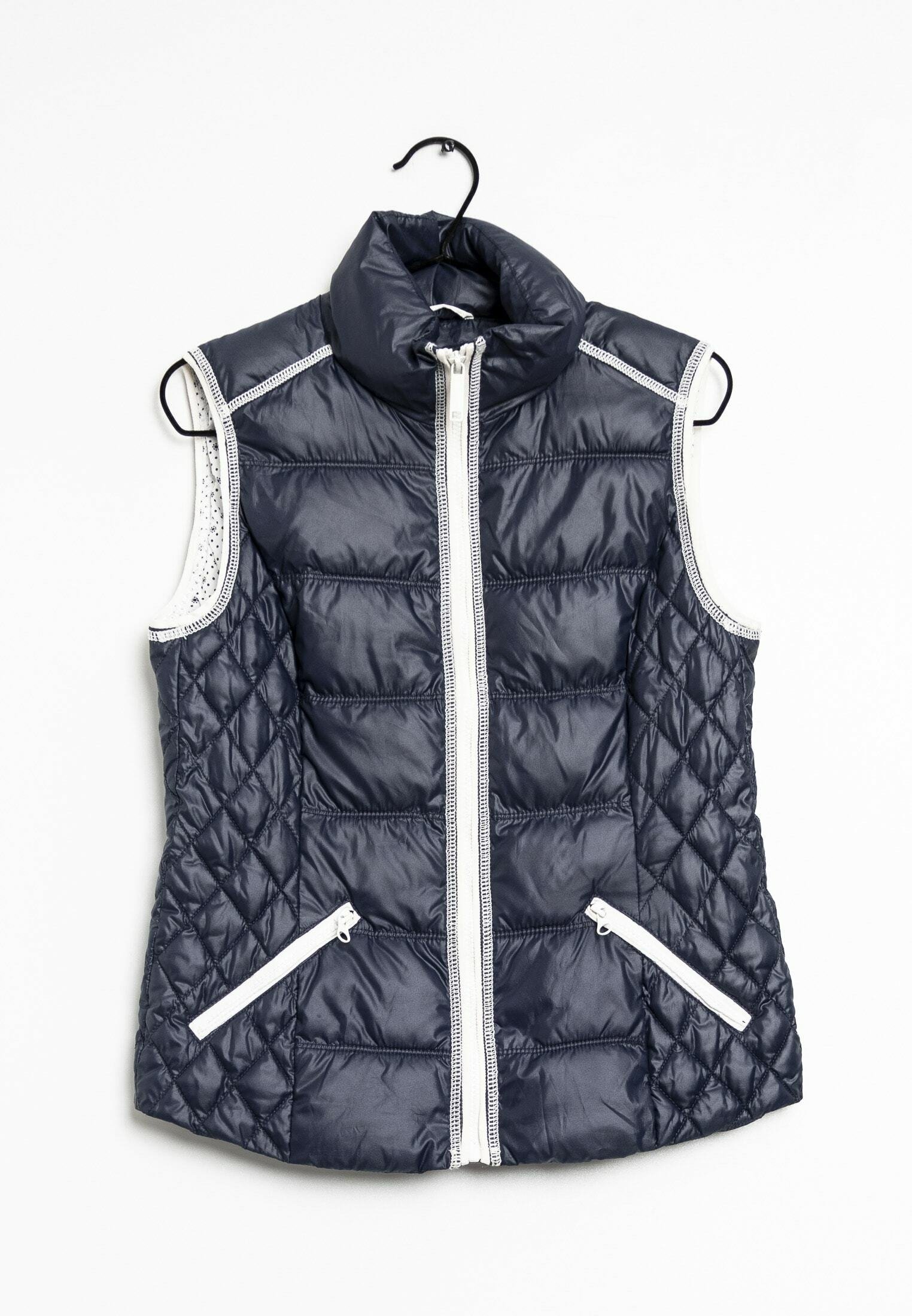 Vest Edc By Esprit Weste Edc By Esprit Weste Blue/blau (Pre-owned