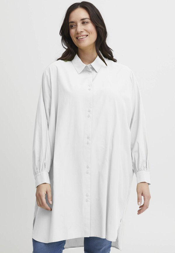 FPVIBI - Button-down blouse - blanc de blanc