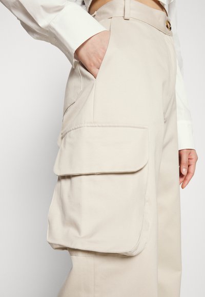 Elleme GABARDINE TROUSERS - Παντελόνι - beige