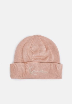 Karl Kani SIGNATURE BEANIE UNISEX - Lue - rose