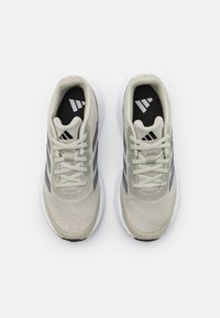 adidas Performance FALCON 3 LACE - Løbesko til landevejen - putty grey/iron metallic/silver pebble