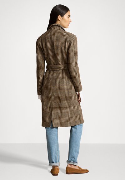 Polo Ralph Lauren PLAID WOOL TWILL TRENCH COAT - Palton clasic - brown/tan