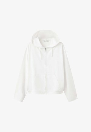 Mango Kids, TEEN - Sweater met rits - off-white