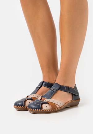 Sandals - pazifik/nude/cayenne