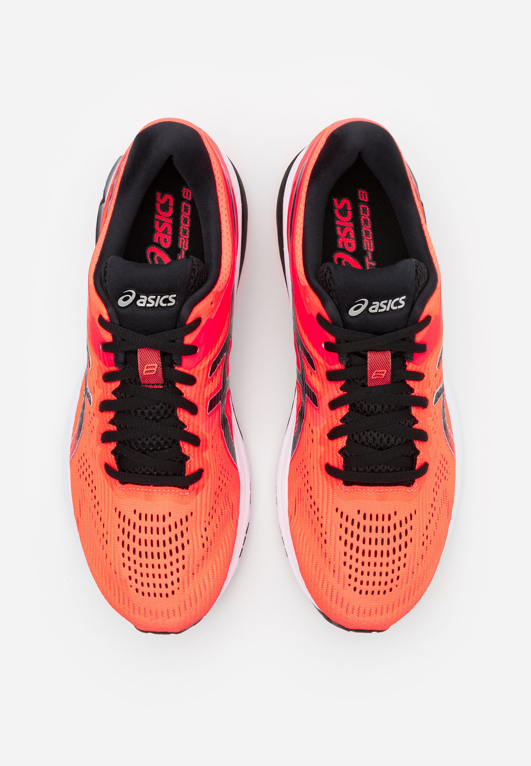 asics gt 2000 8 black sunrise red