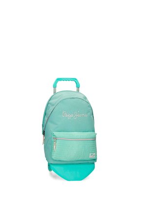 Pepe Jeans, PEPE JEANS PEPE JEANS JANE BACKPACK ADAP TROLLEY 44CM FEMALE BLUE - Mochila escolar - blue