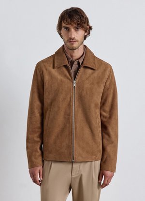 Calliope CAPOSPALLA TINTA UNITA - Leichte Jacke - tabacco