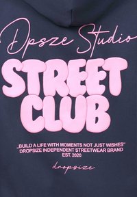 Dropsize STREET CLUB - Sweat à capuche - dark navy