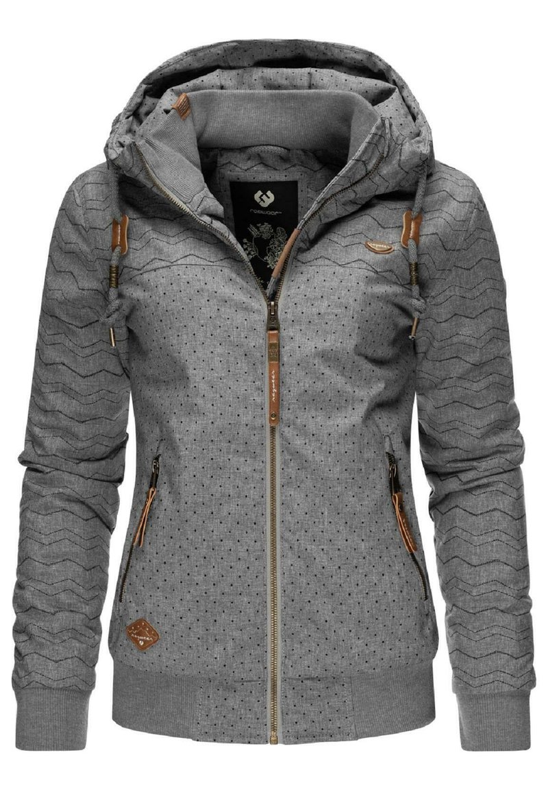 Ragwear NUGGIE ZIG ZAG INTL - Vinterjakke - grey