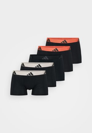 TRUNK 5 PACK - Boxerkalsong - schwarz/beige/orange