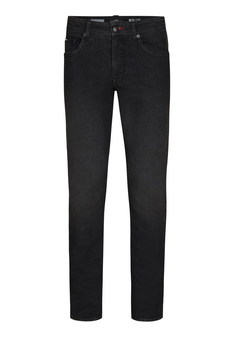 Petrol Industries Slim fit jeans gemêleerd zwart