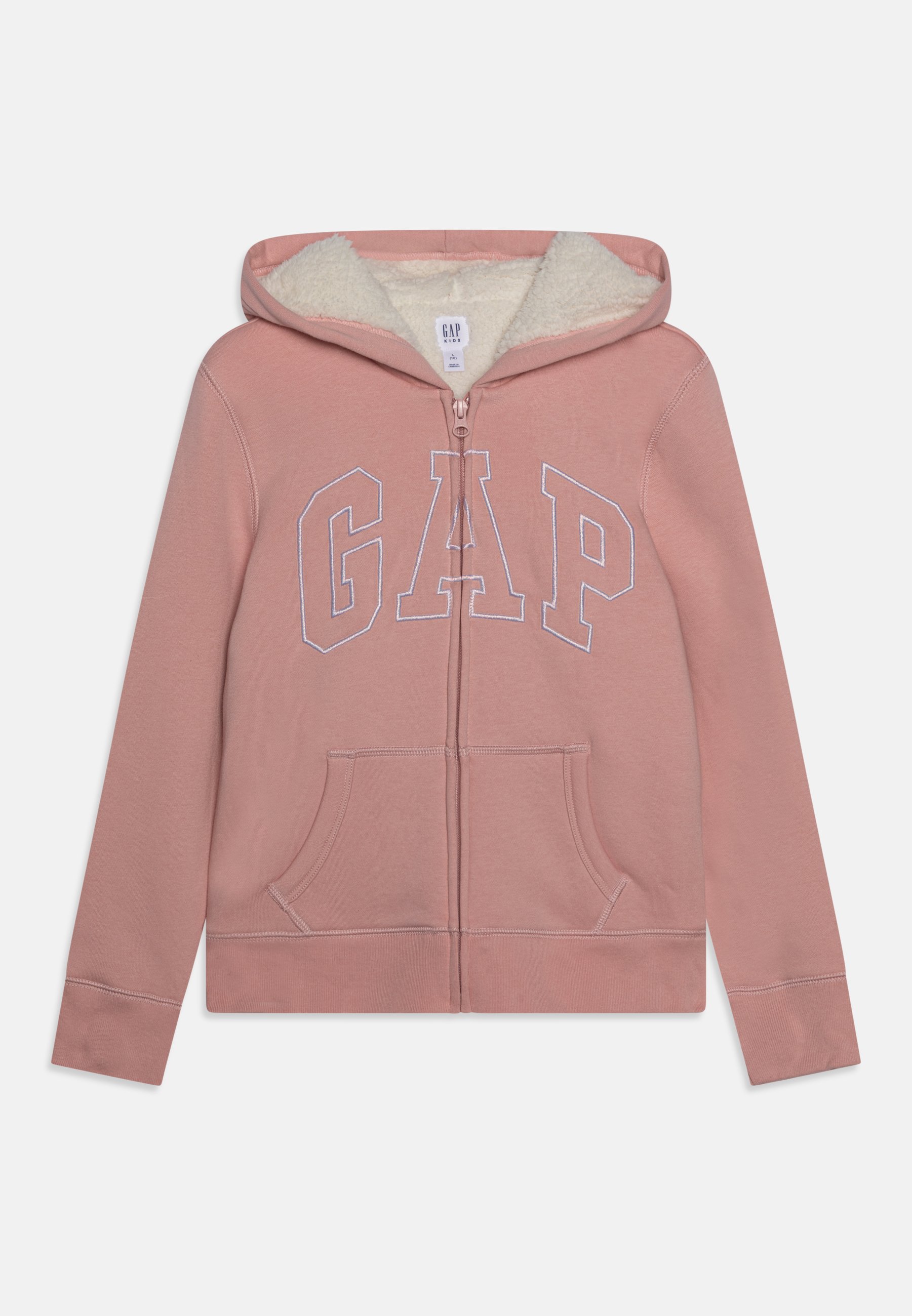 women's pink gap zip up hoodie