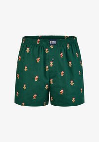 Niet geselecteerd, gingerbread men green