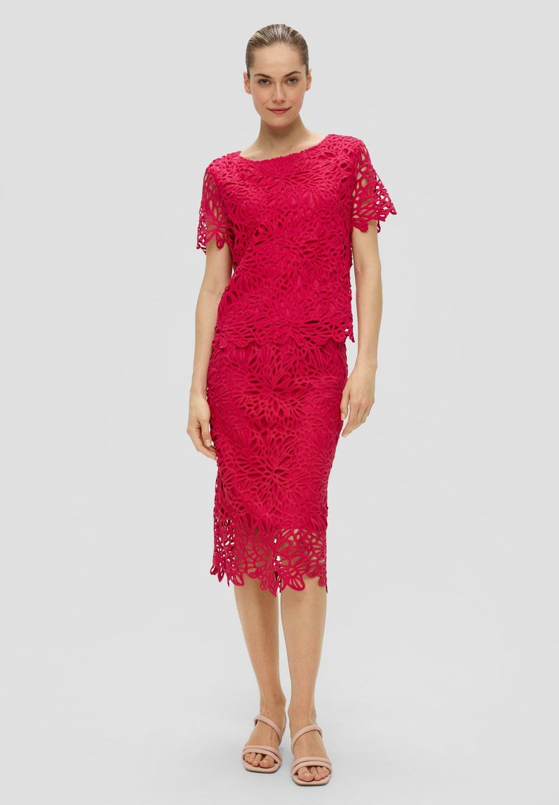 s.Oliver BLACK LABEL VERKÜRZTES  - Blouse - pink