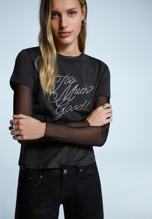 PRINTED  - Nyomott mintás póló - grey