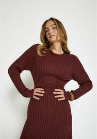 PEPPERCORN ANNA OVER KNEE - Tubino - madder brown