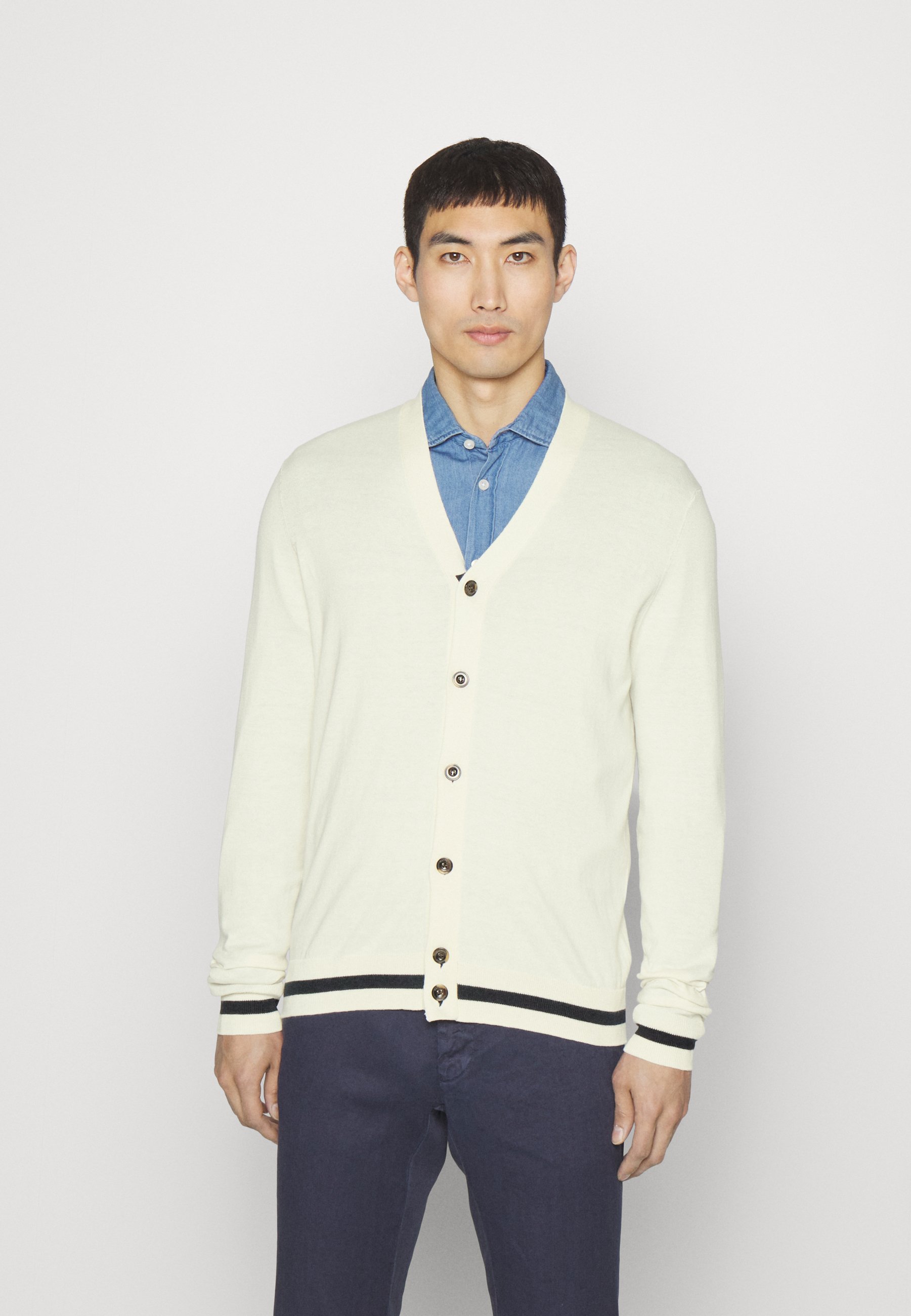 Hackett London CARDIGAN - Cardigan - white/off-white - Zalando.co.uk