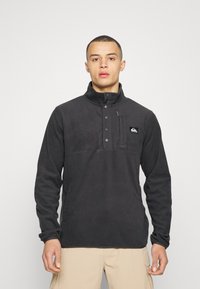 Quiksilver NO DESTINATION 2 HALF SNAP - Fleecepullover - phantom