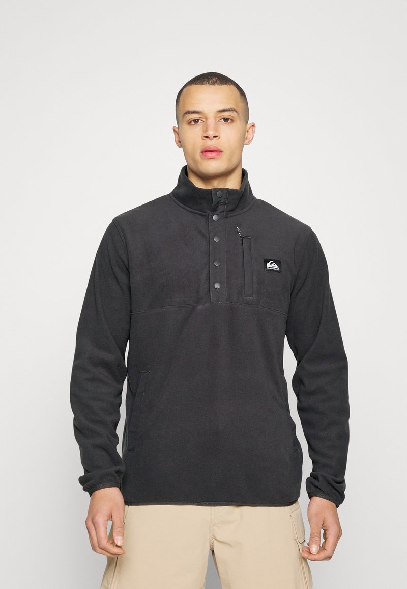 Quiksilver NO DESTINATION 2 HALF SNAP - Fleecepullover - phantom