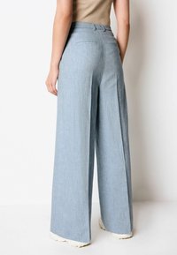 Next - WIDE LEG - Pantaloni - blue Immagine in miniatura 1