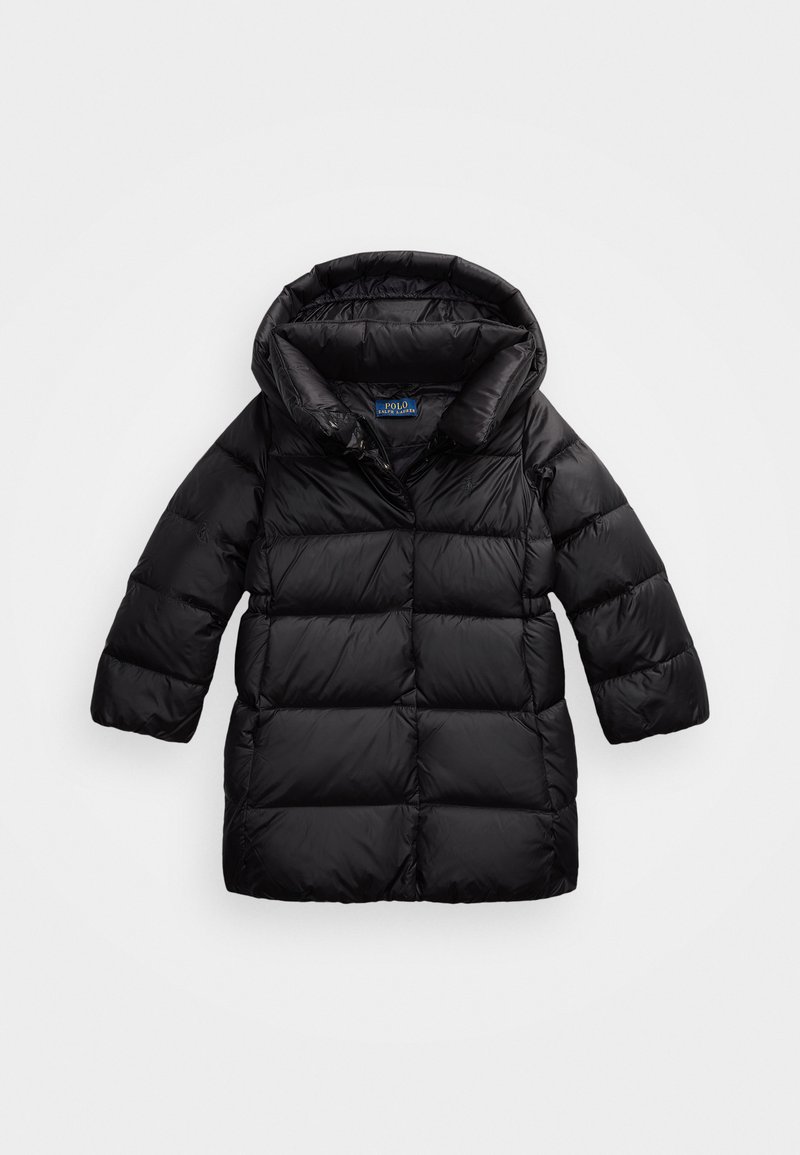 Polo Ralph Lauren QUILTED LONG JACKET - Down coat - black