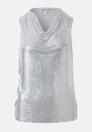 Jaded London DRAPED - Top - silver-coloured