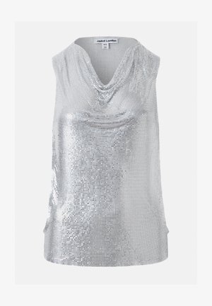 Jaded London DRAPED - Top - silver-coloured