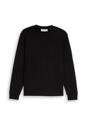 TOM TAILOR DENIM, TOM TAILOR DENIM STRICK & SWEATSHIRTS BASIC SWEATSHIRT - Sweatshirt - black