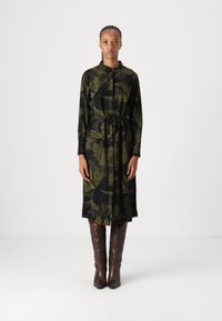JDY JDYLIZA SHIRT DRESS - Φόρεμα πουκάμισο - winter moss