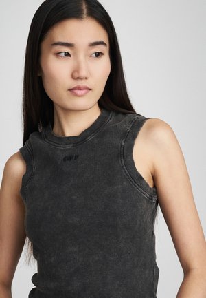 OFF STAMP KAT - Top - marble black/black