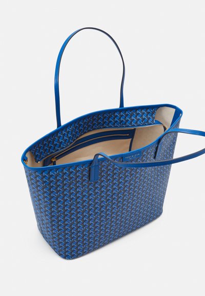 Tory Burch BASKETWEAVE TOTE SET - Borsa a mano - blue