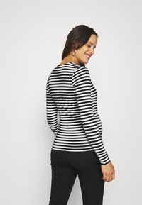 ONLY MATERNITY OLMJOY LIFE WRAP - Camisola de manga comprida - black