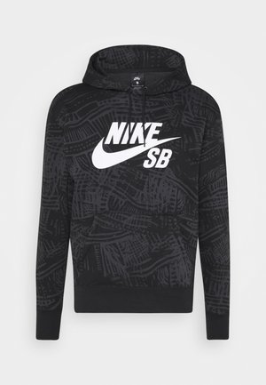 Nike SB Jersey con capucha - black