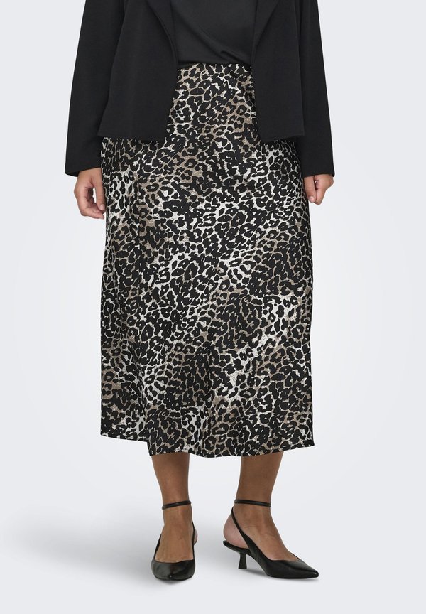 CARDOMINA CALF WVN - A-line skirt