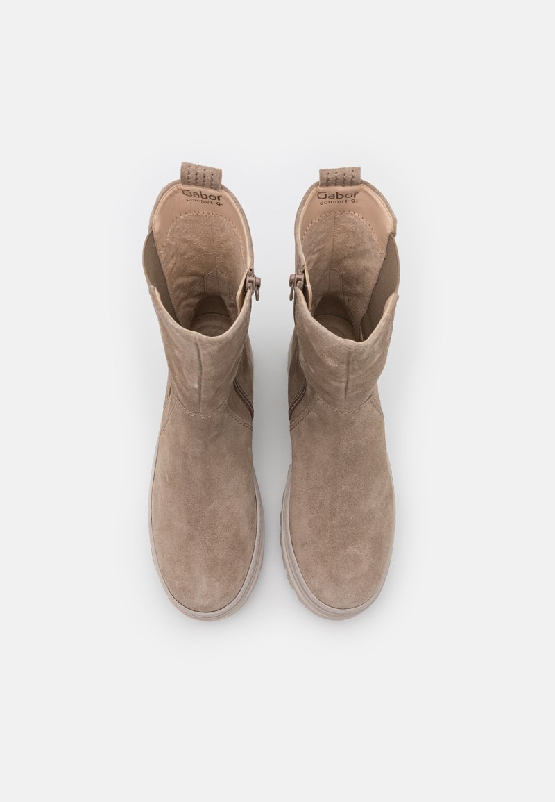 Gabor Stiefelette Gabor Chelsea Beige Taupe Gabor Stiefeletten