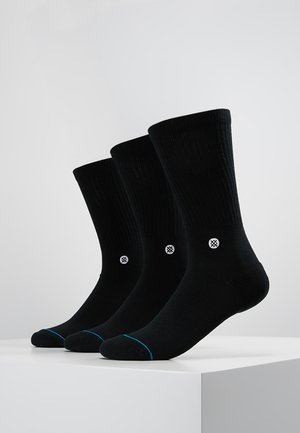 ICON 3 PACK - Chaussettes - black