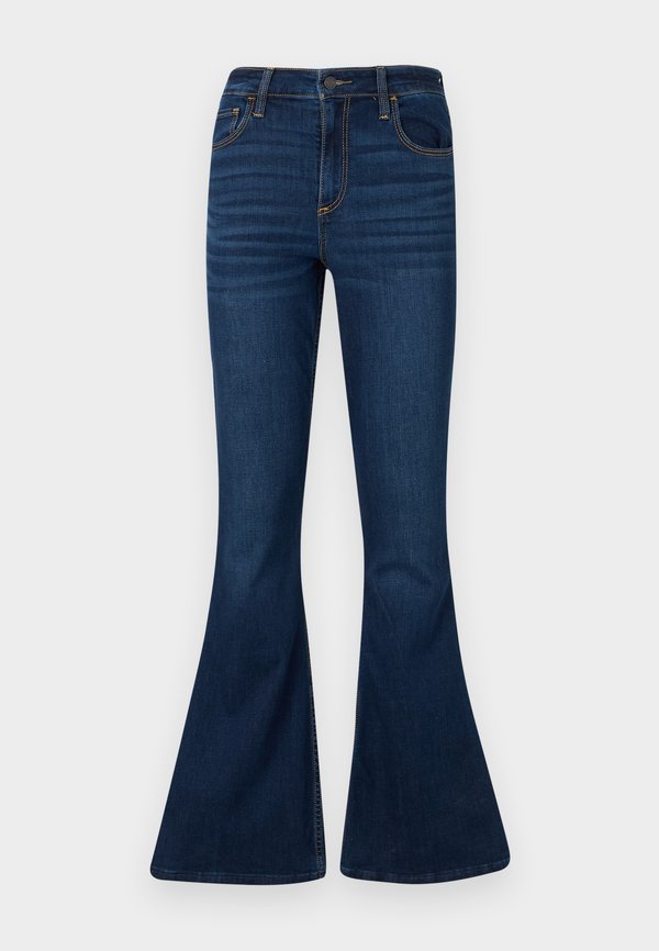 Curvy High-Rise Dark Wash Flare Jeans - Bootcut jeans - dark inky clean2