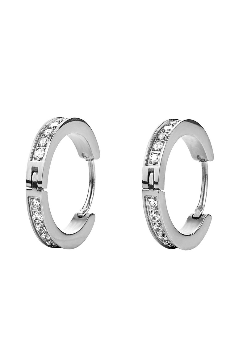 Orecchini Donna In Argento Sterling 925, Anallergici, 12x12 Mm, Con Cofanetto Regalo, Unisex J.MUEN