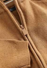 Next ZIP THROUGH - Poloshirt - light brown