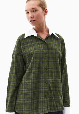 Overhemdblouse - plaid comb