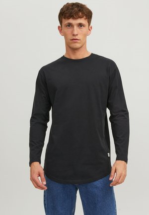 JJENOA TEE O NECK - Top s dlouhým rukávem - black