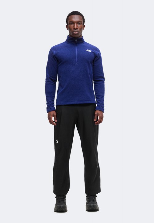 The North Face TEXTURED CAP ROCK 1/4 ZIP - Fleece jumper - bold blue heather — foto 2