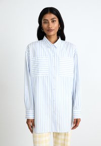 Barbour NICOLA - Πουκαμίσα με κουμπιά - white/blue