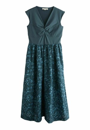 Laura Ashley, REGULAR FIT - TWIST FRONT 2IN1 DRESS - Maxi dress - navy asha print