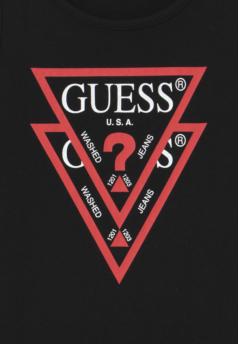 Kinder Freizeitkleider | Guess CORE JUNIOR DRESS Jerseykleid jet black/schwarz - OQ86018 Kinder Freizeitkleider | Guess CORE JUNIOR DRESS Jerseykleid jet black/schwarz - OQ86018