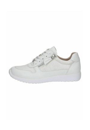Sneakers laag - white silver