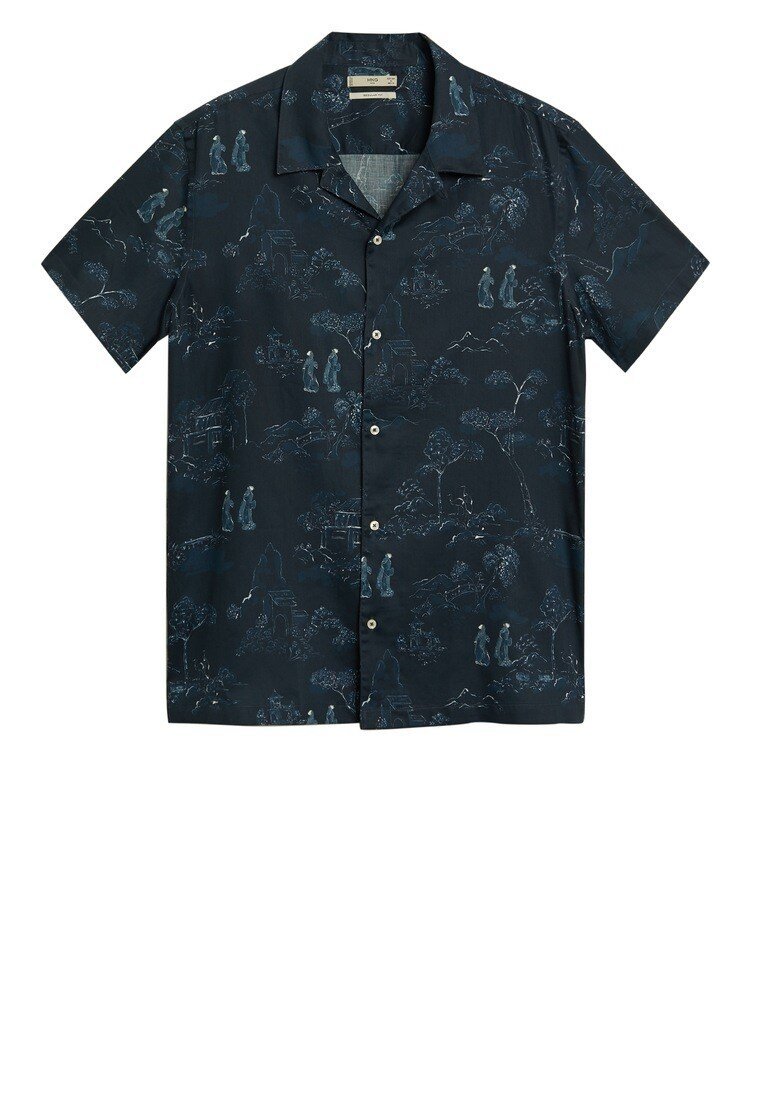 Mango TRONC Skjorte petrolblau Zalando.no Mango TRONC Skjorte petrolblau Zalando.no